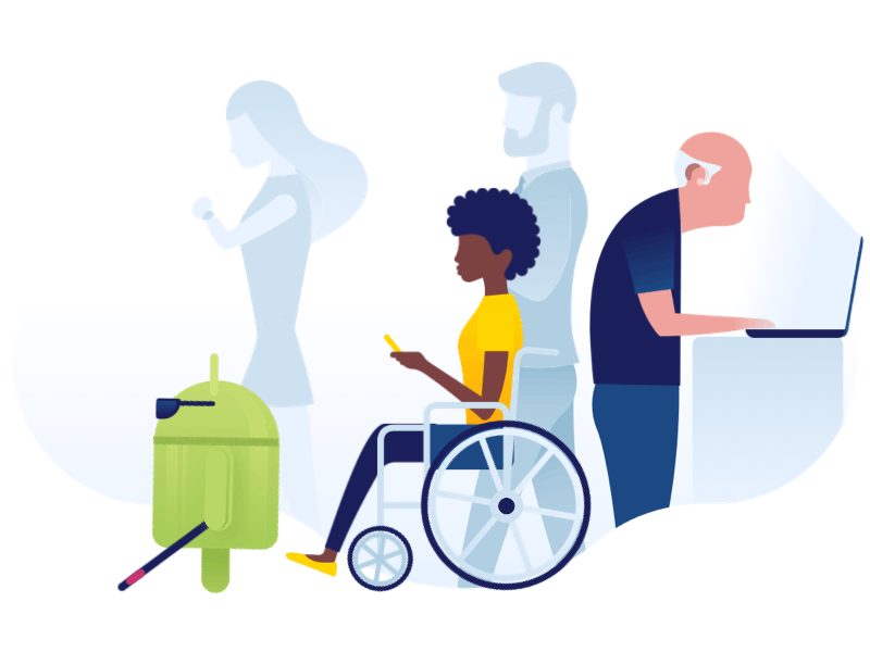 ragazzo in carrozina davanti computer vede sito accessibile 2